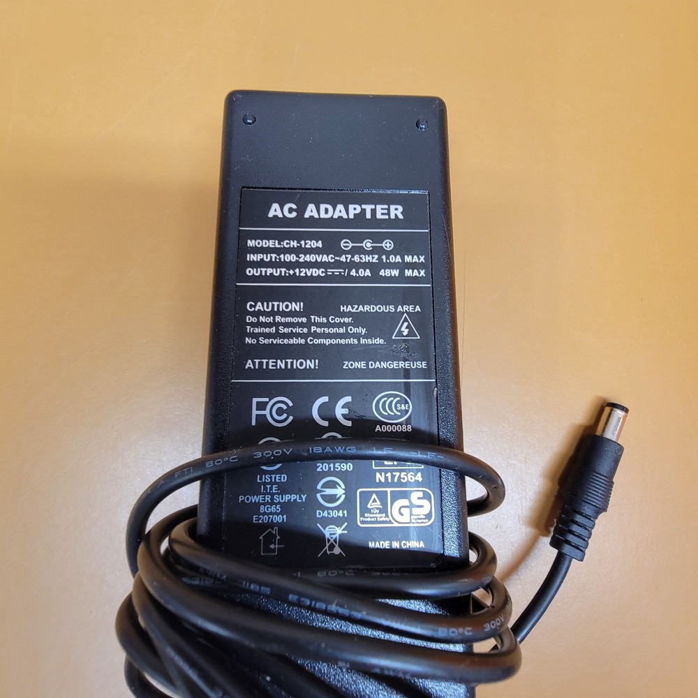 IBM ThinkPad AC Adapter 16V 4.5A 02K6657 and 12V 4.0A CH-1204 Power Supply Lot